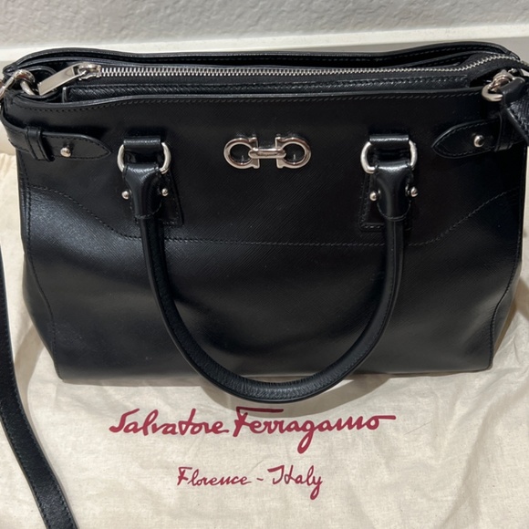 Salvatore Ferragamo Batik Handbag - Picture 3 of 10
